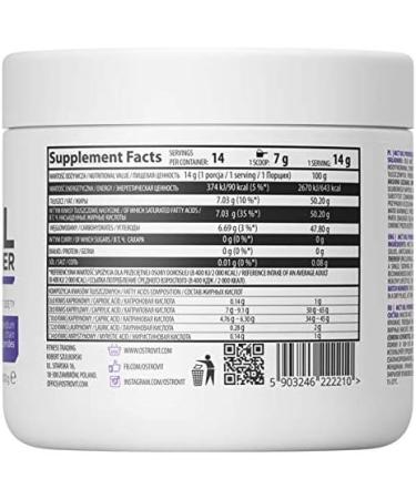 OstroVit MCT Oil Powder 200g - Premium Quality Energy-Boosting Keto Supplement for Weight Loss - Buy Online Internationally - Buy Online on GoSupps.com