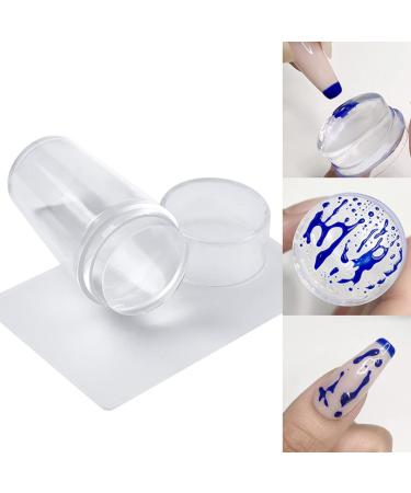 Aesthetic Nail Plates Stamping Set - Church Window Design Stamper Kit & Scraper for DIY Nail Art - Buy Online on GoSupps.com