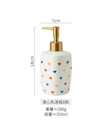 TEMKIN Fashion Ceramic Disinfectant Press Bottle (Size B) - Hand Sanitizer, Shampoo, Shower Gel, Conditioner - Disposable & Convenient - Buy Online on GoSupps.com