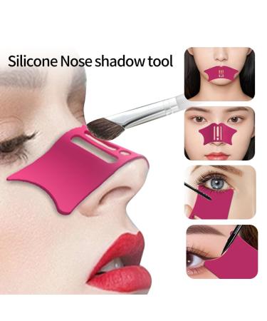 i-laesh Pro Silicone Nose Contouring Tool - Durable Makeup Applicator for Natural Shadow Effects | Easy-Clean Nose Shadow Tool | Rose Red - International Shipping Available - Buy Online on GoSupps.com
