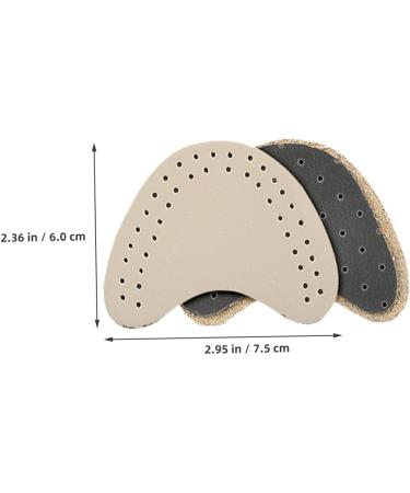 8 Pairs Forefoot Stickers - Non-Slip Shoe Pads & Cushions for Foot Protection | Noise Reduction Insoles for Comfort - Buy Online on GoSupps.com