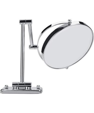 Rust-Proof Swivel Wall Makeup Mirror - High Definition for Home & Hotel Use - Buy Online on GoSupps.com