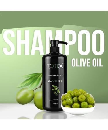 TOTEX Shampoing l'Huile d'Olive 750ml | R paration des Cheveux Secs et Ab m s | Formule Anti-Pelliculaire et Soulagement des D mangeaisons | Adapt aux Hommes et aux Femmes - Buy Online on GoSupps.com
