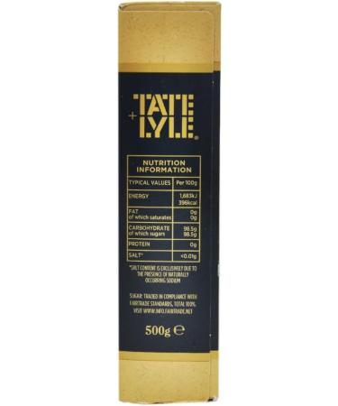 Tate & Lyle Fairtrade Demerara Sugar Cubes 500g - Premium Quality Sweetener - Buy Online on GoSupps.com