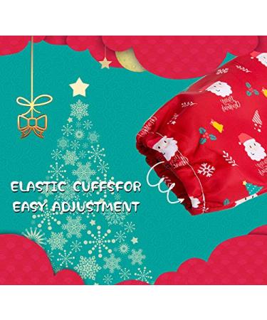 Shop Little Dimsum Christmas Baby Bibs - Waterproof Long-Sleeved Feeder Set (6-36 Months) | Ideal Gift for Kids - Buy Online on GoSupps.com