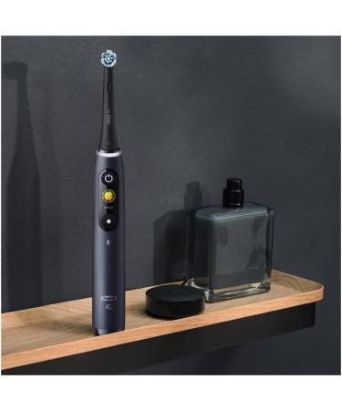 Oral-B io Series 8 Electric Toothbrush - 6 Cleaning Modes Magnetic Technology Color Display Travel Case - Limited Edition Black Onyx | International Shipping - Buy Online on GoSupps.com