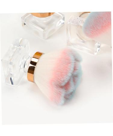 VINTORKY foundation makeup blusher makeup supplies powder dense foundation brush powder foundation brush manicure blush brush abs travel nail gradient powder - Buy Online on GoSupps.com