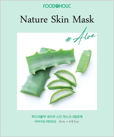 Foodaholic Nature Skin 100 Combo Pack Korean Facial Sheet Mask - Premium Quality Nude Sheets with Release Paper (10 x 10 Types) - Buy Online on GoSupps.com