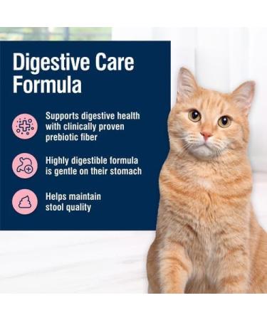 Blue Buffalo True Solutions Natural Adult Dry Cat Food Digestive Care Chicken 6.8kg bag Digestive Care Dry Cat Food - Lg Bag - Buy Online on GoSupps.com