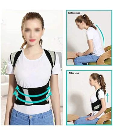 DFHBFG Back Posture Corrector Corset - Spine Support Belt & Lumbar Bandage for Men & Women (Large - Buy Online on GoSupps.com