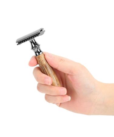 Portable Safety Razor for Men - Manual Shaver & Detachable Beard Trimmer for Home & Salon Use - Buy Online on GoSupps.com