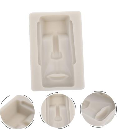 Alipis Moai Stone Statue Mold Easter Island Candy Silica Gel 7.5X5X2CM As Shown 3 - Buy Online on GoSupps.com