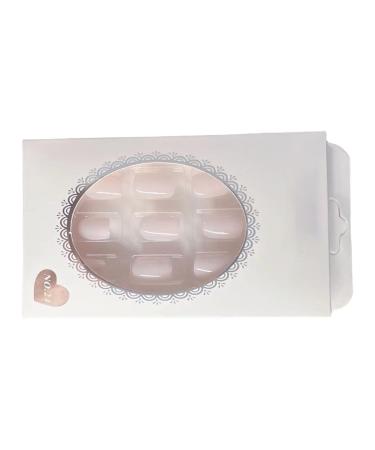 Fake Press On Nails | Fake Warable Nails - No Glue Press On Nails Fake Nails Short Removable False Nails Kit for Women