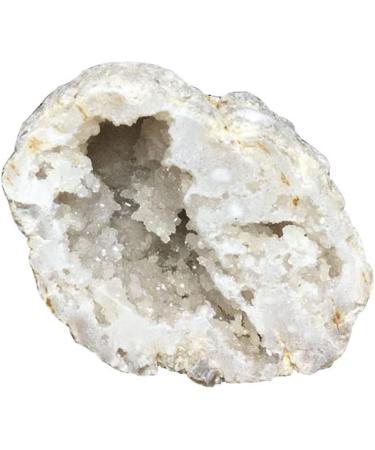 Crystal Natural White Agate geode Crystal Cluster Cornucopia feng Shui Decorative Stone Gemstones JZIGTDEM - Buy Online on GoSupps.com