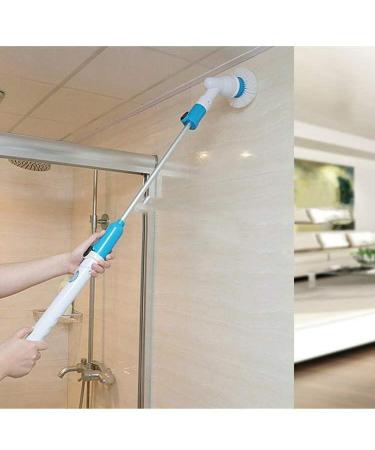 Wireless Rechargeable Electric Cleaning Brush Long Handle Automatically Rotates