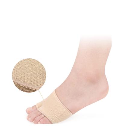 Anneome 2pcs Metatarsal Sleeve & Forefoot Cushion Pad Set for Heel & Toe Comfort | Hallux Valgus, Bunions, & Thumb Covers | Orthotic Cushioning Pads - Buy Online on GoSupps.com