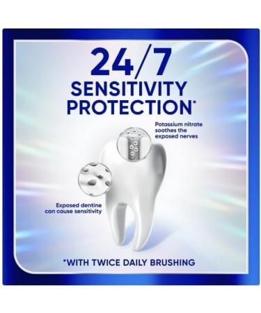 Buy Sensodyne Clinical White Toothpaste for Sensitive Teeth - Enamel Strengthening 3.4 oz Mint Flavor - International Shipping Available - Buy Online on GoSupps.com