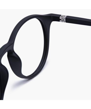 Ls Reading Glasses | High-Quality Rubber | Round Frame | Luxreaders | Scandinavian Design | 3.0 Diopters - International Shipping Available - Buy Online on GoSupps.com