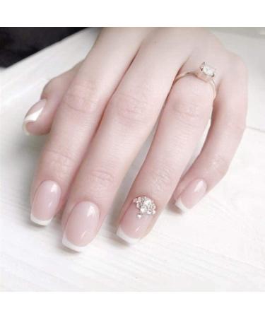 HUIL Artificial Nails False Nails Romantic false nail patch wear nail stickers finished nail patch 24 pieces