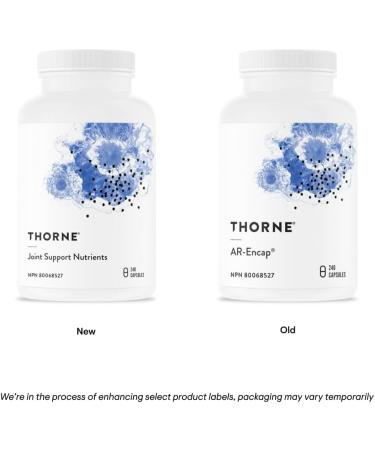 Thorne Joint Support Nutrients (formerly AR-Encap) - Glucosamine and MSM with Curcumin Bromelain and Boswellia for Joint Support - 240 Capsules - 60 Servings - Buy Online on GoSupps.com
