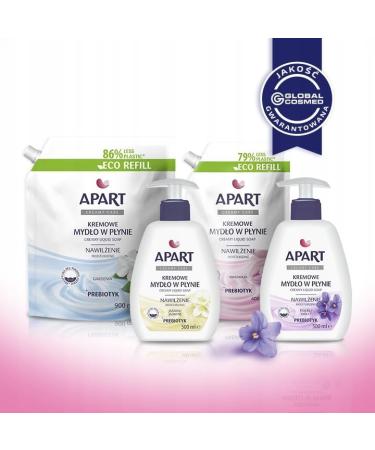 Apart Apart Creamy Liquid Soap Stocks Jasmine 400ml - Buy Online on GoSupps.com