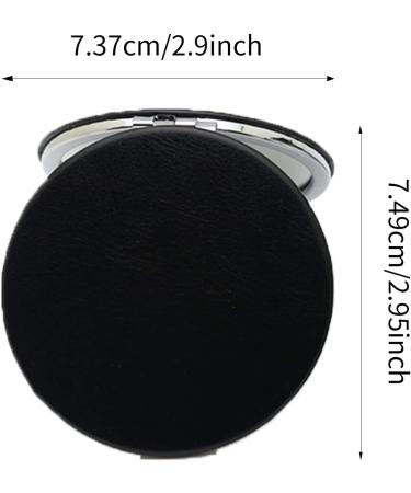 Makeup Mirror Compact Mirror Mini Small Round Makeup Mirror Pocket Mirror Double Sided Mirror Travel Makeup Mirror Portable Folding Mirror for Travel Birthday - Buy Online on GoSupps.com