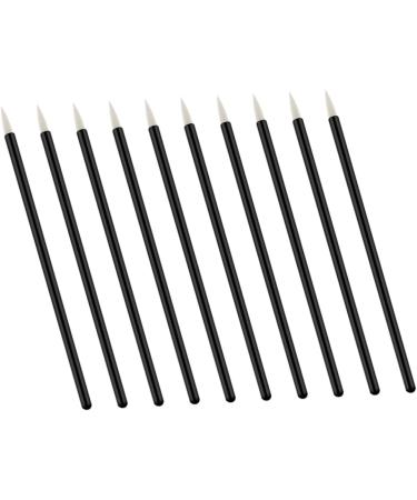 BIUDECO 100pcs Eye Makeup Tools Gel Liner Brush Eye Shadow Eye Makeup White 10X0.5X0.5cm White - Buy Online on GoSupps.com