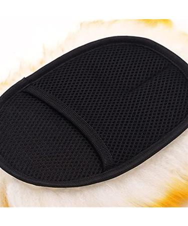 ESASAM Cleaning Gloves Super Long Hair Breathability Mesh Paws Sheepskin Car Washing Cleaning Polishing Gloves Luxury Lamb Wool Glove Wool Wash Mitt - Buy Online on GoSupps.com