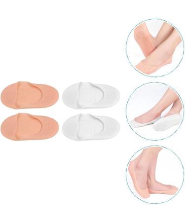 Lurrose Moisturizing Foot Care Socks 2 Pairs No Show Invisible Low Cut Boat Shoes Liner for Men & Women - 16.5x8.7 cm - Buy Online on GoSupps.com