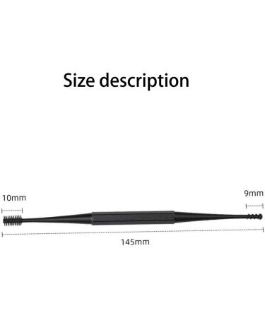 3-Part Ear Wax Removal Tool | Reusable Silicone Ear Cleaner for Adults & Children | 360 Spiral & Soft Brush - Buy Online on GoSupps.com