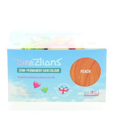 La Riche Directions Semi-Permanent Hair Colour Tint - Peach | 4-Pack (352 ml) - Vibrant Long-Lasting Hair Colour for International Shipping - Buy Online on GoSupps.com