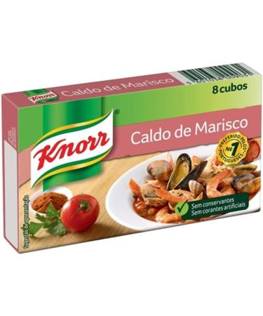 Knorr Bouillon Stock Cubes 80g (Shellfish) - Pack of 2 - Buy Online on GoSupps.com