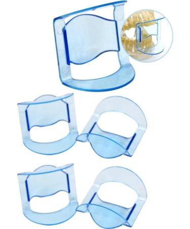 Baokuan 5pcs Dental Mouth Retractor & Tube Expander Oral Care Tool for Clinics & Home Use - Blue - Buy Online on GoSupps.com