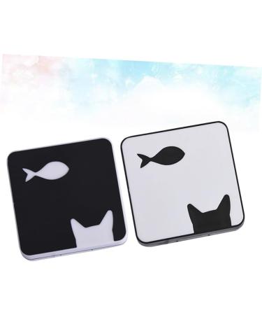 Shop HOMSFOU Eye Lens Storage Box | Organizer for 2 Contact Lens Cases - Durable & Convenient Lens Tanks - Buy Online on GoSupps.com