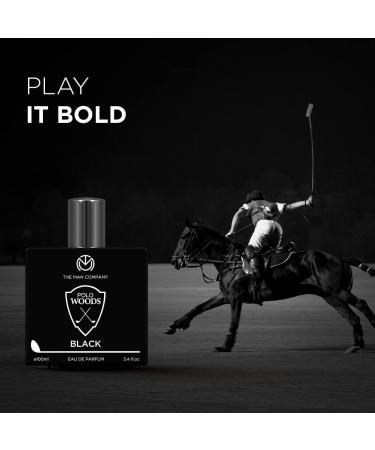 Polo Black Perfume for Men 100 ml | Premium Long Lasting Fragrance Spray | Eau De Parfum | Citrusy Earthy & Spicy | Date Night Body Spray - Buy Online on GoSupps.com