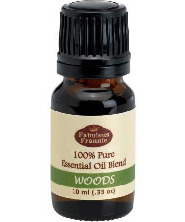 Fabulous Frannie Woods Essential Oil Blend 100% Pure Undiluted Essential Oil Blend Grade - 10 ml A Perfect Blend of Cedarwood Cypress and Pine Essential Oils