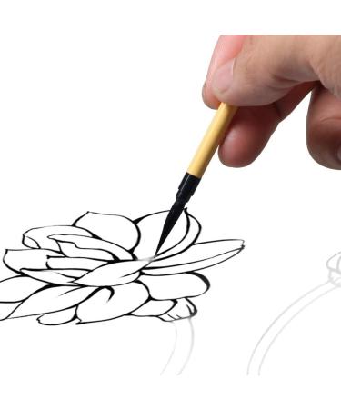 Wancetang Chinese Calligraphy Painting Brushes - Professional 5-Pc Art Brush Set - Buy Online on GoSupps.com