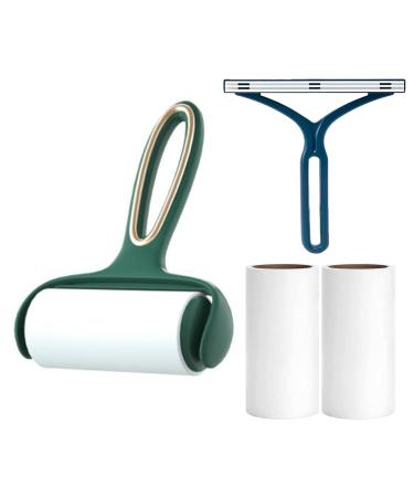 Lint Rollers and Pet Hair Remover Kit for Dog Cat Dust Carpet Cleaner Extra Sticky 180 Sheets/3 Refills Ideal for Laundry Household Cleaning Travel on Furniture Couch Clothes Car etc.