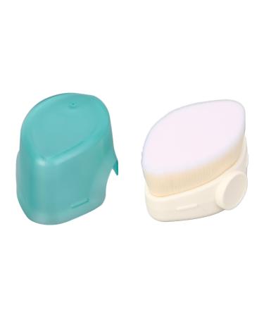 Sunscreen Brush for Kids Multipurpose Sunscreen Applicator Soft and Compact Bristles Skin-Friendly with Protective Cover for Outdoor (Green)