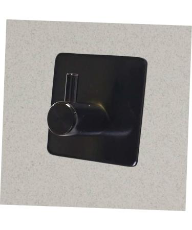 Alipis Stainless Steel Hooks Suction Hooks Wall Mount Single Hooks Hook up European Style Wall Hanging medium Black - Buy Online on GoSupps.com
