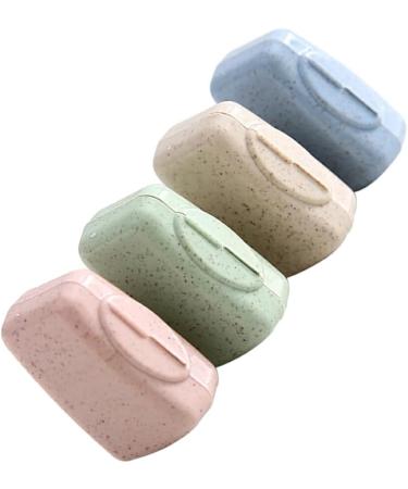 Ioiuskku Portable Toothbrush Covers - 4 Pack Travel Hygiene Holder Compact & Durable ABS Design - Buy Online on GoSupps.com