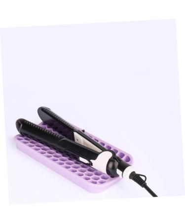 SKISUNO 2pcs Hairdressing Potholder Curling Iron Mat Curling Wand Mat Silicone Mat for Hair Tools Silicone Hair Tool Holder Counter Curling Wand Holder Silicone Straightener Holder - Buy Online on GoSupps.com