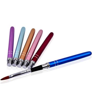 minkissy Small Travel Set Dotting Painting Pen Nail Stripping Brush Nail Art Liner Brush Stripers Manicure Nail Drawing Pen medium Red - Buy Online on GoSupps.com