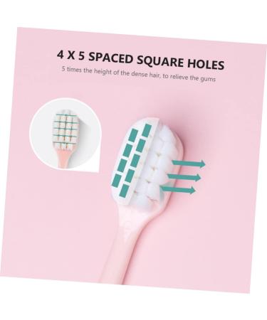 Frcolor 4-Pack Soft Cotton Nylon Toothbrush Set - Ideal Oral Care for Children & Teens | Lively Family Toothbrushes for Gentle Cleaning - Buy Online on GoSupps.com