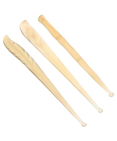 Healifty 3pcs Ear Pick Ear Cleaning Tools Earrings Set Keychain Set Earwax Removal Tools Ear Wax Cleaners Ear Curette Preferred Croissant Ear Wax Clean Tool Ear Wax Pick Tool Earwax Pick