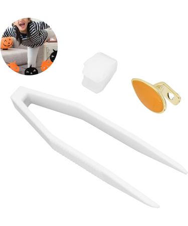 Verdant Touch Removable Mouth Teeth Hip Hop Halloween Dentures & Cosplay Party Accessories in Orange - Buy Online on GoSupps.com