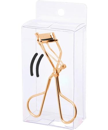 Eyelash Curler | Handheld Quick Eye Lash Curler - Dramatically Curled Eyelashes Curler with Padded Handle for Long Lasting Effect Rose Gold-pvc Box - Buy Online on GoSupps.com