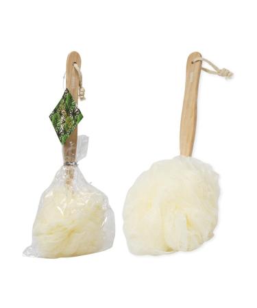 Spa Shower Body Brush Long Handled Loofah Back Scrubber Skin Exfoliating Sponge