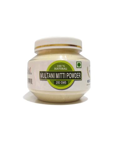 AOZA RT Multanimitti Powder (Fuller Earth/Calcium Bentonite Clay) for Face and Hair Pack 200g