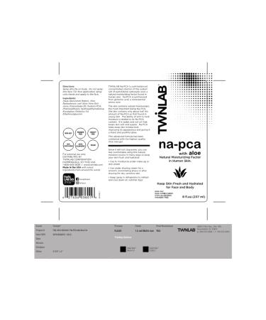 Twinlab Na-PCA Spray with Aloe Vera - 8 fl oz (Pack of 2) - Body Mist & Moisturizer for Dry Skin - Buy Online on GoSupps.com